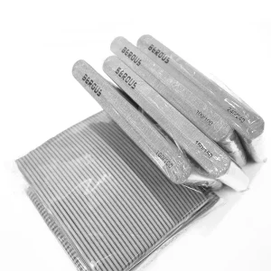 Washable Nail Files Disposable Sponge 100 180 Grit Polishing Rub Sponge Strip Nail Buffer