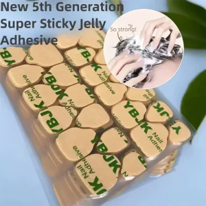 Waterproof Breathable Non Toxic Nail Glue with Toe Tabs Reduces Nail Damage