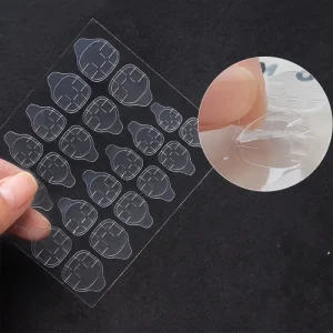 Waterproof Jelly Glue Double Sided Adhesive Nail Art Stickers Sticker Glue for Press On Nails Acrylic Nail Glue