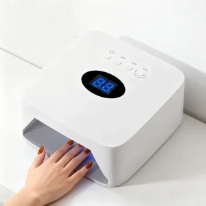 White 54W Rechargeable Lamps Mini LED Nail Lamp UV Lamp
