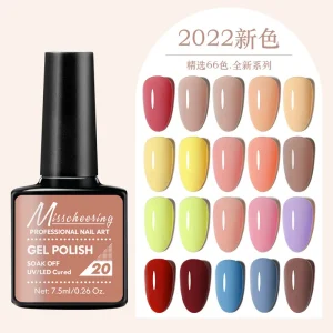 Whole Set 60 Color Gel Acrylic Nail Gel Polish Color Gel Nail Polish for Nail Art Salon