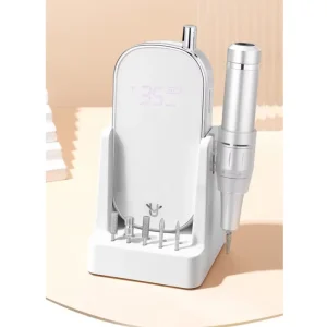 Wireless Nail Drill Machine Carbon Manicure Tools Strong Manicure Device with On Desktop Feature