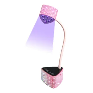 Wireless Professional Nail Lamp Rotated 360 Degree Mini Desktop 18W Touch Screen Rechargeable Nail Dryer for Salon Home Use