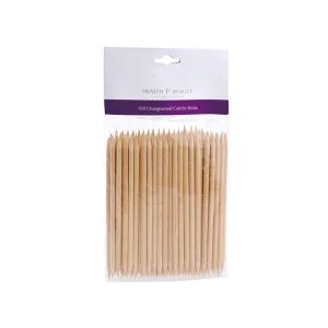 Wood Cuticle Pusher Remover Manicure Pedicure Tool for Salon