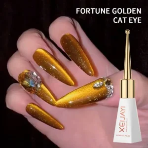 XEIJAYI 10ml Crystal Cat Eye Gel Polish Kit Full Collection Shimmering Stone Effect Nail Polish