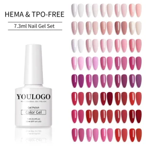 XEIJAYI Professional Nail Gel Manufacturer OEM ODM Custom Gel Polish UV LED Gel EU 3 Free Nail Lacquer