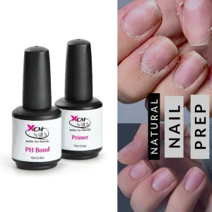 XGM NAILS Nail Primer Quick Air Dry pH Bond Nail Primer With Private Labels & Variety of Bottle Choice ODM OEM
