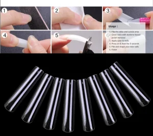 XXXL Full Cover Nail Tips New Arrival Regular ABS Straight Tapered Coffin Square False Nails for OEM ODM Nail Art