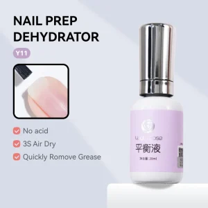 Youth Rose 20ml Nail Prep Dehydrator Base Coat Structure Gel Hard Top Coat Scratch Resistance Nail Salon DIY