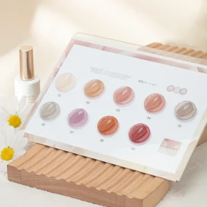 ZRKGEL 15ml 9 Colors Nail Factory Soak off Icy Jelly Nail Gel Polish Private Label Long Lasting Jelly Gel Polish Set