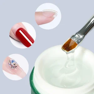 ZRKGEL 15ml Nails Factory 3 IN1 Multifunctional Construction Gel Builder Strengthener Gel Hard Extension Nail Gel for Nail Art