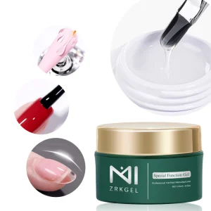 ZRKGEL High Quality Russian No Wipped Top Coat Builder Gel for Nails 15g Sculpture Gel Hard Gel for Nail Thickening