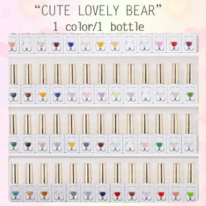 ZRKGEL New Arrival Non Toxic Cruelty Free Gel Nail Polish Set 60 Colors Spring Summer High Pigmented Easy Soak Off UV Gel