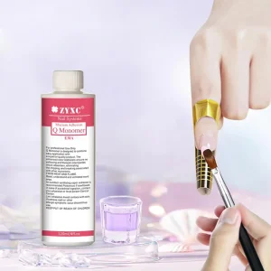 ZYXC 120ml Nail Liquid Monomer Fast Dry Long Lasting 3 in 1 Dipping Powder for Acrylic Nail Decoration Private Label