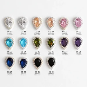 Zircon Charms for Nails Art Accessories Decoration Luxury Diamond Nail Charm