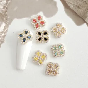 Zircon Charms for Nails Art Accessories Decoration Luxury Diamond Nail Charm