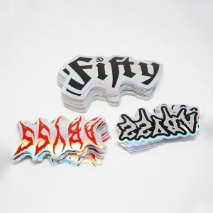 high quality customized durable waterproof adhesive decorative holographic sticker hologram label stickers bulk